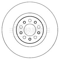 BORG & BECK Piduriketas BBD6011S